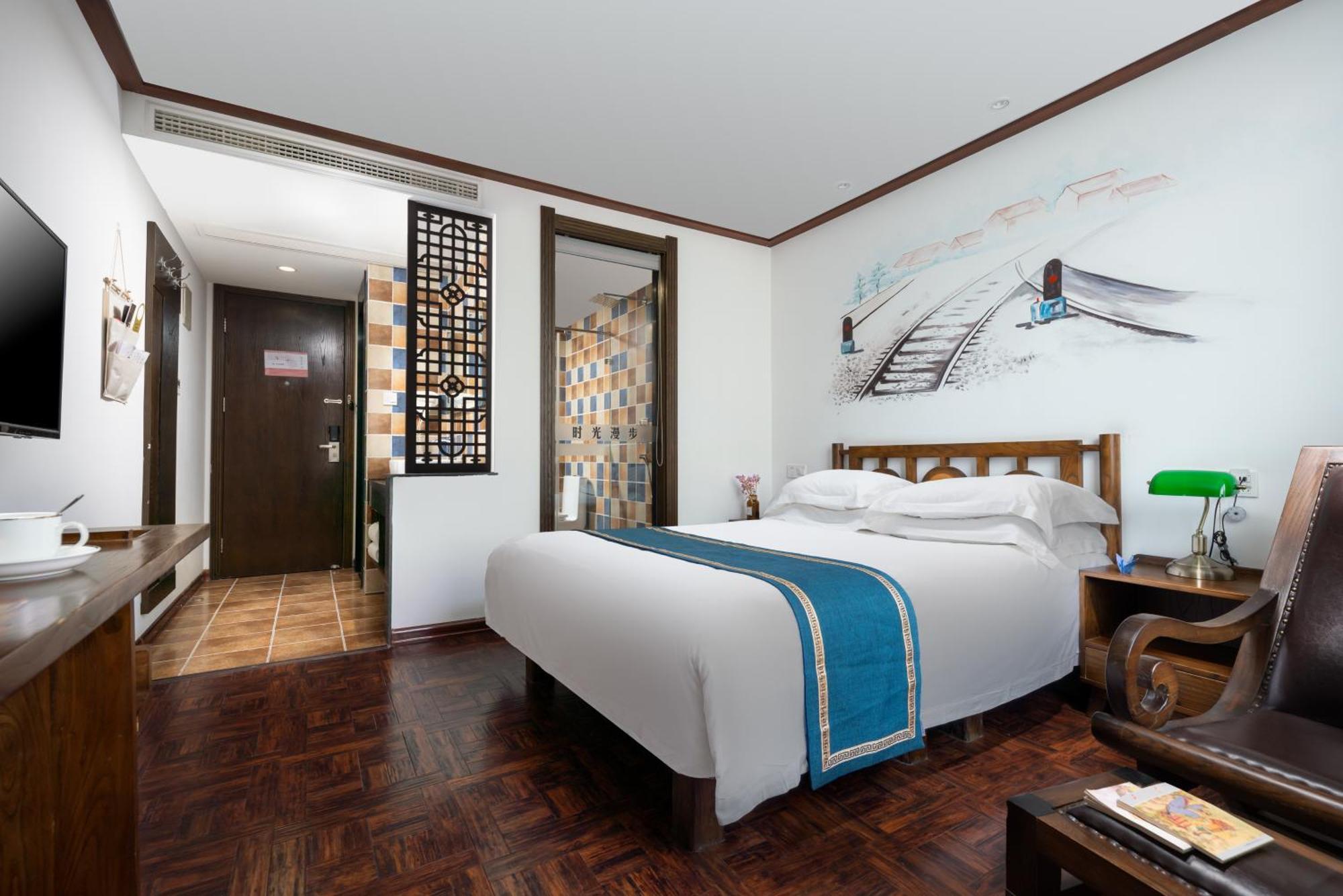 Nostalgia Hotel Near Tianjin Polar Ocean Word- Tianjin Fonte Joy World, 10 Minutes Drive Away From Tianjin Tanggu High-Speed Railway Station, Free Ice-Cream, Mineral Water, Snacks And Laundry Service, English Communication Well エクステリア 写真