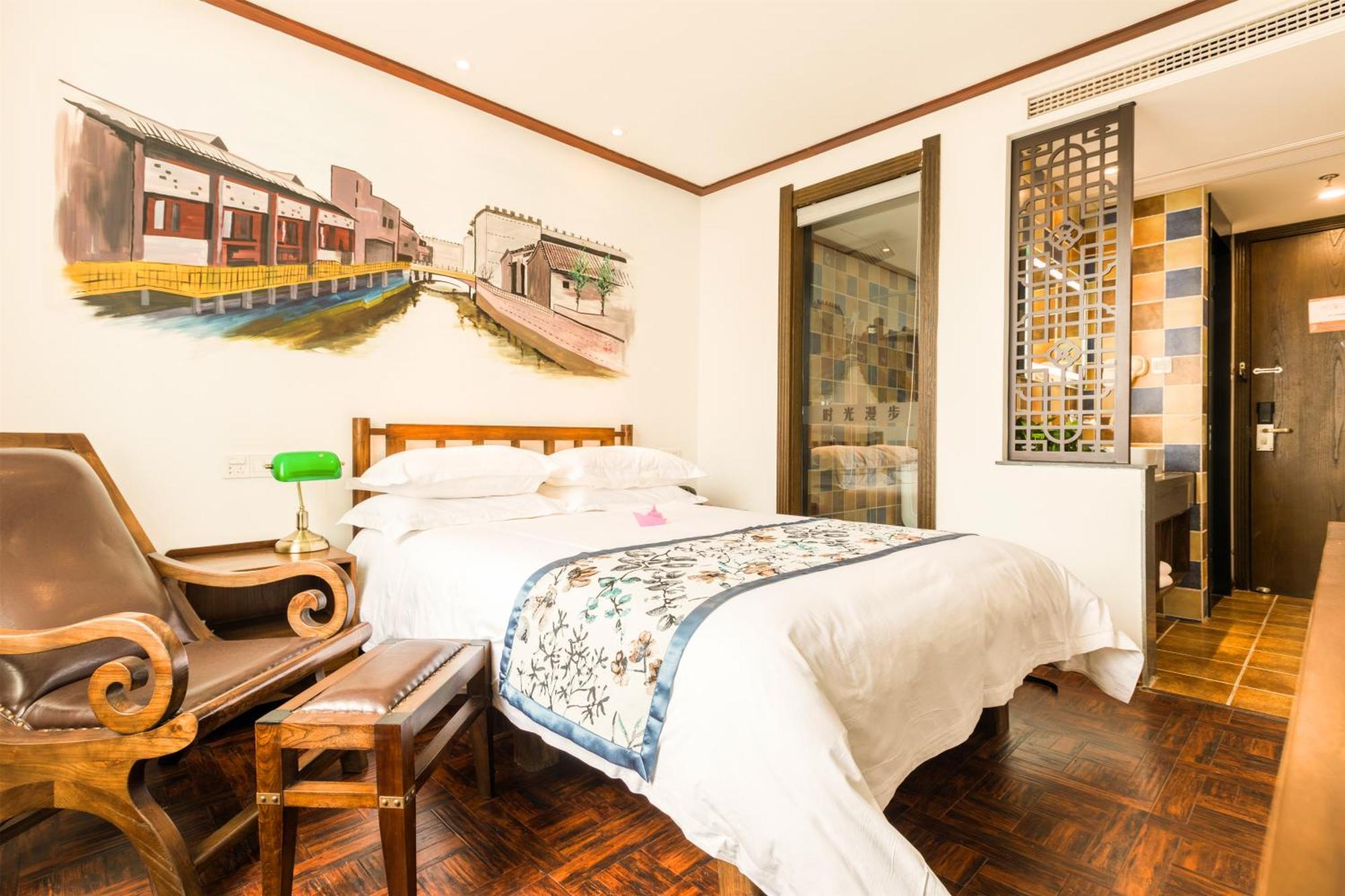 Nostalgia Hotel Near Tianjin Polar Ocean Word- Tianjin Fonte Joy World, 10 Minutes Drive Away From Tianjin Tanggu High-Speed Railway Station, Free Ice-Cream, Mineral Water, Snacks And Laundry Service, English Communication Well エクステリア 写真