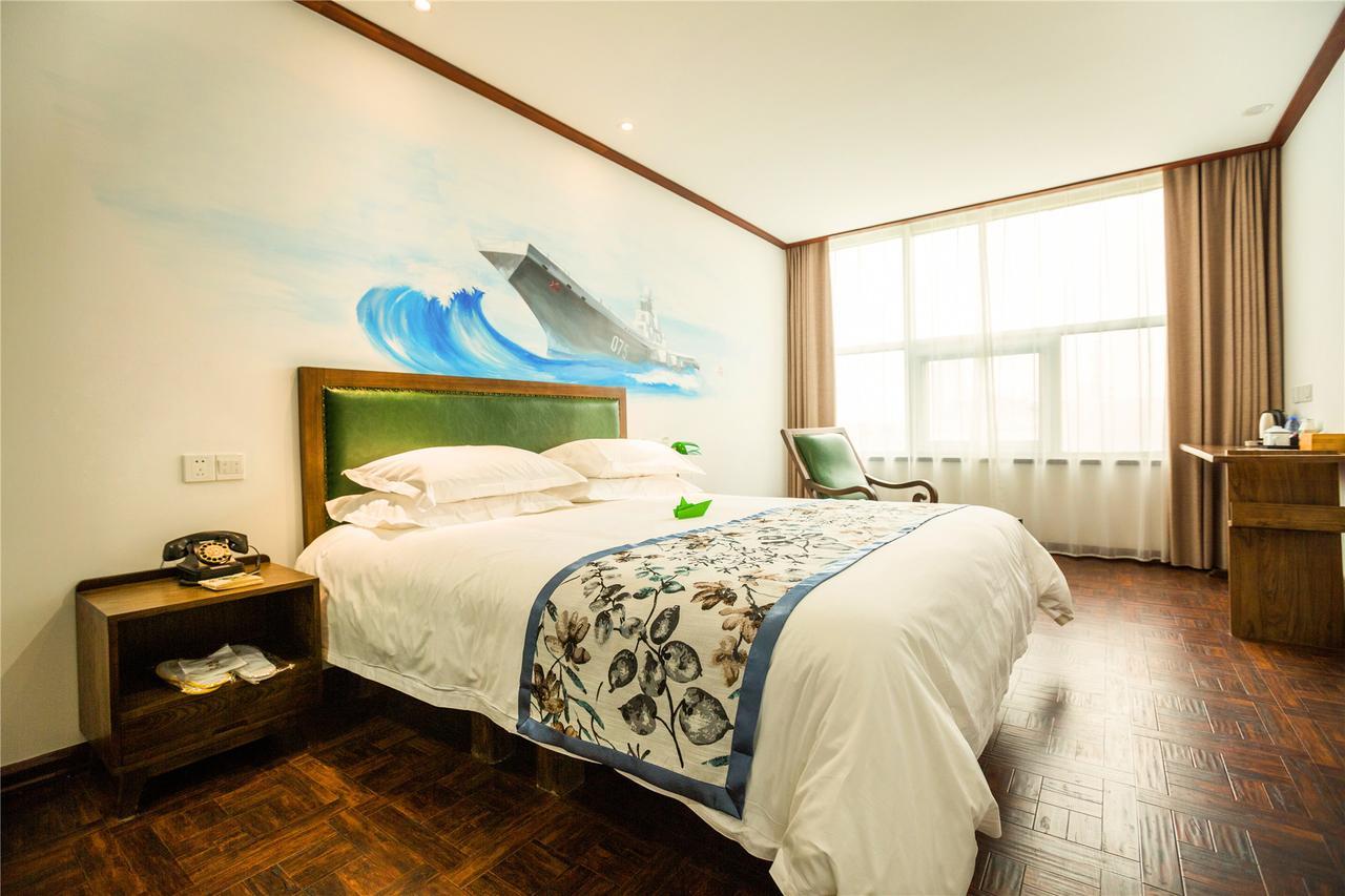Nostalgia Hotel Near Tianjin Polar Ocean Word- Tianjin Fonte Joy World, 10 Minutes Drive Away From Tianjin Tanggu High-Speed Railway Station, Free Ice-Cream, Mineral Water, Snacks And Laundry Service, English Communication Well エクステリア 写真